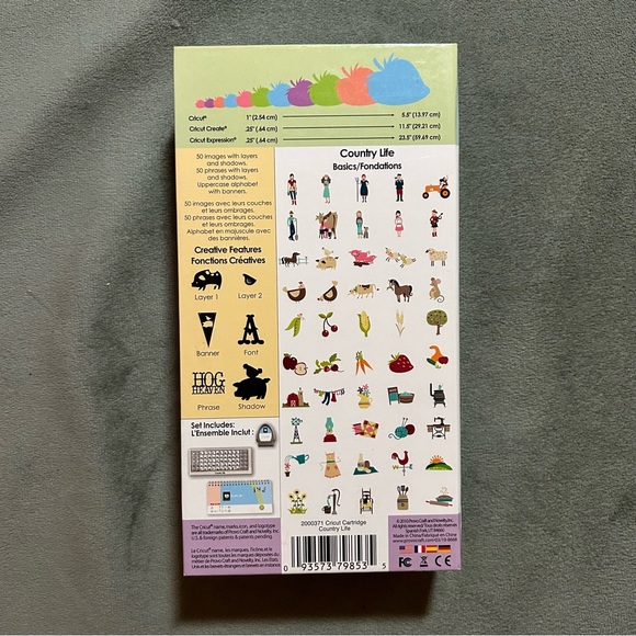 Cricut COUNTRY LIFE shape - Picture 4 of 16